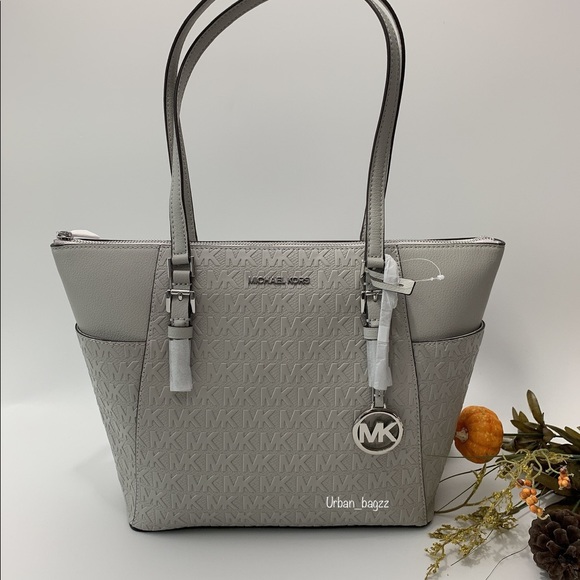 Michael Kors Charlotte Large Top Zip Tote - Picture 3 of 9